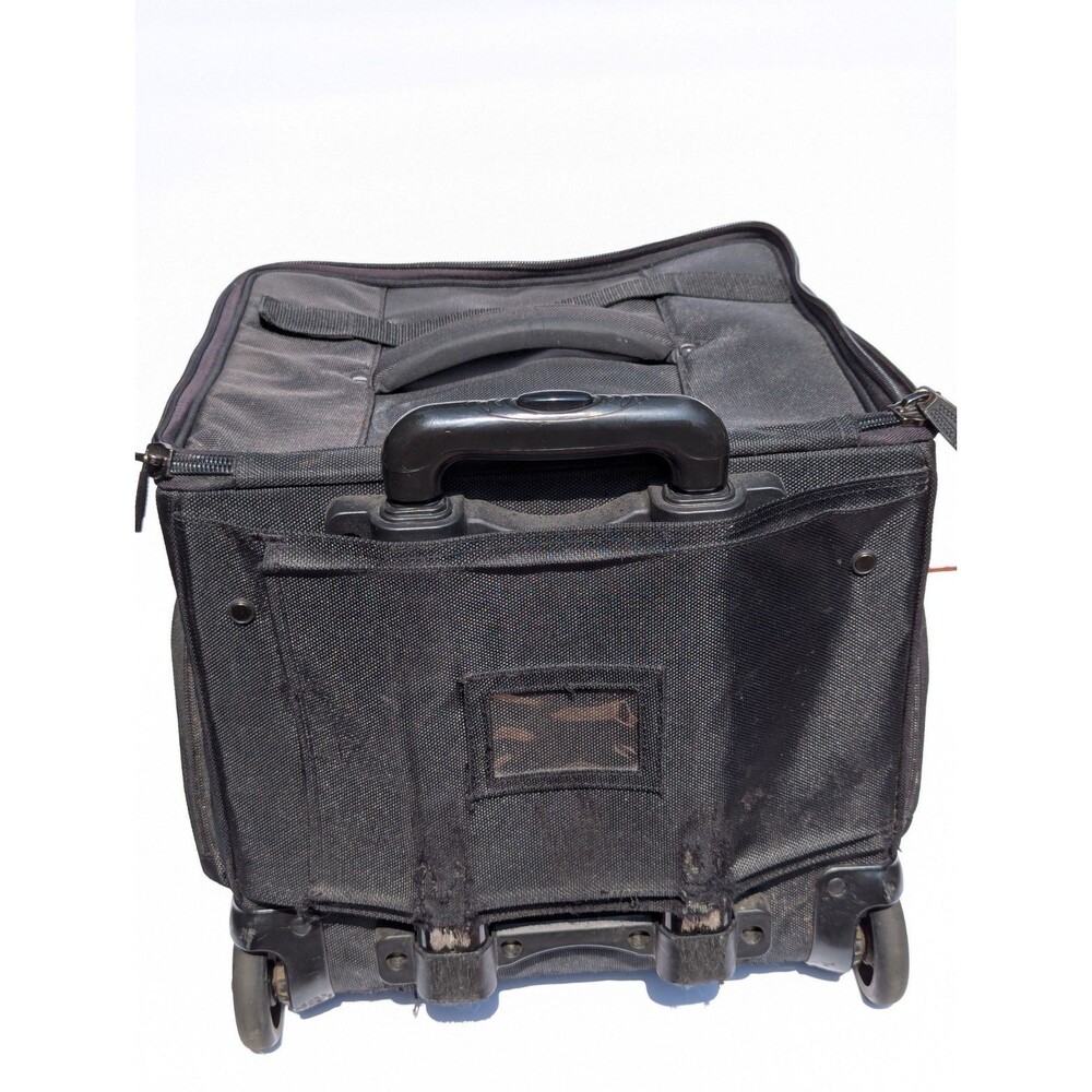 ATIVA Mobil-IT Rolling Briefcase Laptop Bag Carry On 18x16x13 Black Wheeled - Picture 12 of 16